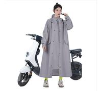 Imperméable Intégral Étanche Pour Vélo Électrique - Tissu Oxford, Protection Anti-Tempête Gris Xl Gris