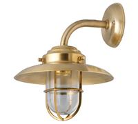 Imperméable Lampe Murale en Laiton Verre Inoxydable Maritime Lanterne Extérieure
