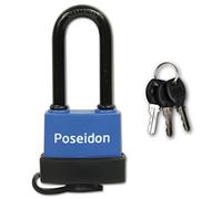 Imperméable Mer Cadenas imperméable Poseidon 40 PL avec une grande anse durcie - avec 3 clés - Bleu/Noir