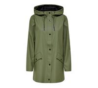 Imperméable - ONLY - Veste femme onlelisa - Vert - XL - Tissu enduit PU - Poches boutonnées S