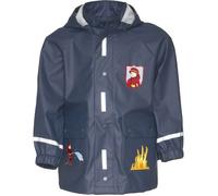 Imperméable - PLAYSHOES - Fire Brigade - Garçon - Imperméable au vent et à l'eau - Capuche amovible 3-4 ans