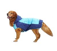 Imperméable pour chien, Grand imperméable for chien, vêtements for gros chiens, manteau imperméable for animaux de compagnie, veste de pluie tendance, poncho léger et réfléchissant for chien(Blue,4XL)