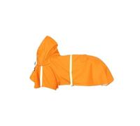 Imperméable pour Chien, Manteau de Pluie réfléchissant à Capuche for Chien de Compagnie, Veste imperméable à la Mode, vêtements d'extérieur Respirants for Animaux de Compagnie(Yellow,Large)