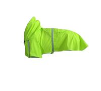 Imperméable pour Chien, Manteau de Pluie réfléchissant à Capuche for Chien de Compagnie, Veste imperméable à la Mode, vêtements d'extérieur Respirants for Animaux de Compagnie(Green,XXXL)
