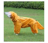 Imperméable pour chien, Manteau de pluie réfléchissant for chien de grande taille, veste de pluie à fermeture éclair, imperméable, vêtements for gros chien, manteau à capuche for chien de taille moyen