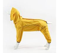 imperméable pour Chien, Vêtements imperméables for Chiens, Grands, for carlins, bouledogues français, Tout Compris, Fournitures for Animaux de Compagnie(Yellow,L)