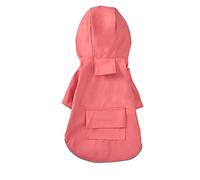 Imperméable pour Chiens, Imperméable à Capuche for Chien, Tendance, Poncho Tout Compris, vêtements Deux Pattes for, Veste imperméable, for Chiot et Gros(Pink,XXL)