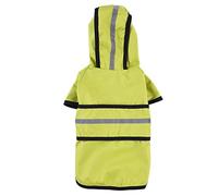 Imperméable pour Chiens, Imperméable réfléchissant for Chien, Veste de Pluie imperméable, Combinaison, Manteau, vêtements for Petits et Grands Chiens(Green,M)