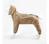 Imperméable pour Chiens, Vêtements imperméables for Chiens, Grands, for carlins, bouledogues français, Tout Compris, Fournitures for Animaux de Compagnie(Khaki,XXL)