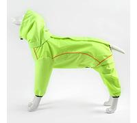 Imperméable pour Chiens, Vêtements imperméables for Chiens, Grands, for carlins, bouledogues français, Tout Compris, Fournitures for Animaux de Compagnie(Green,L)
