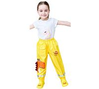 Imperméable pour Enfants Garçons Filles Manteau de zCapuchon Veste Pluie Léger Pliable Portable Mignon Réutilisable Randonnée Cyclisme Extérieur