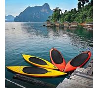 Imperméable pour Kayak Cockpit Protection Tissu Oxford 420D avec ajustement réglable et design double couture solide (L)