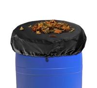 Imperméable pour tambour en tissu Oxford, design protecteur de fût de 55 gallons, pour seau à eau à l'épreuve de la poussière, pour poubelles avec matériau durable