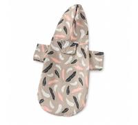 Imperméable pr Animal, Chien Chat, Plumes colorées, XL | Fibre polyester dce, Veste pluie pr chiot, Sorties par mauvais temps, Pr randonneurs