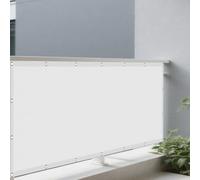 Imperméable Rectangulaire 1.7 x 2 m Lmperméable Toile Ombrage UV Protection Bache Ombrages avec Oeillets Cordons pour Patio Jardin Terrasse Extérieur Balcon, Blanc