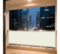 Imperméable Rectangulaire 2.2 x 7 m Protection Bache Anti UV 50+ Voile d'ombrage Jardin avec 4 Morceaux de Corde pour Extérieur Jardin Terrass Balcon, Beige