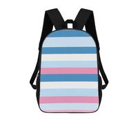 Imperméable Sacs À Dos Drapeau LGBT Gay Proud Sacs D'École Loisir Grande Capacité Sac À Dos De Voyage pour Voyage, Trekking, Loisir, 42X32X14Cm