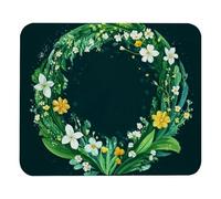 Imperméable Tapis de Bureau Circle Couronne Mouse Pad Mousepad 25x30cm pour PC,Souris,Les capteurs de Jeu