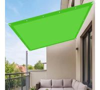 Imperméable Toile Ombrage 170 x 590 cm Toile PES Résistant à l'eau Imperméable Bache Ombrages Protection UV pour Jardin Terrasse Camping Sable, Vert Tendre