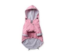 Imperméable zippé for Chien avec Boutons réfléchissants, Veste Coupe-Vent for Animaux de Compagnie, imperméable for Grands Chiens avec Capuche, Tailles S à 5XL (Grandes Races).(Pink,5XL)