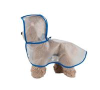 Imperméables pour animaux de compagnie pour chiens de petite, moyenne et petite, imperméable transparent pour bichon, schnauzer, corgi en peluche (bleu, taille 6XL)