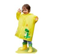 Imperméables pour Enfants Garçons Filles Manteau de Pluie Poncho d'école Long Réutilisable EVA Veste Camping Voyages Activités en Extérieur