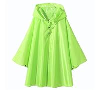 Imperméables pour Enfants Garçons Filles Manteau de Pluie Poncho Mignon Imperméable, Respirant, léger EVA Veste Capuche la randonnée en Plein air, pêche