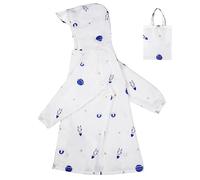 Imperméables pour Enfants Garçons Filles Manteau de Pluie Toddler Vestes Léger Poncho Mignon Réutilisable Vêtements S/2-4 Ans