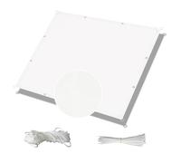 ImperméableSun Auvent anti-UV à 90 % pour extérieur, terrasse, balcon et auvent durable pour un maximum d'ombre et de protection