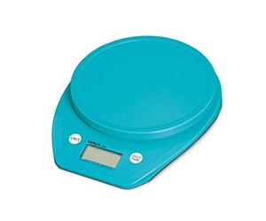Impèse-lettres Maulgoal - Capacité de charge : 5000 g - 1 g - 160 x 30 x 200 mm - Bleu clair