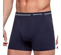 IMPETUS - Boxer en Coton sans Couture Essentials Bleu Marine - L