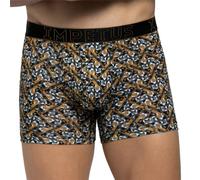 IMPETUS - Boxer Venise en Coton et Lyocell à Motif Graphique - M