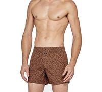 IMPETUS - Caleçon en Coton avec Suspensoir American Boxer Oak Marron