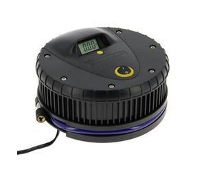 IMPEX Compresseur 12V Rond noir manomètre digital intégré