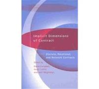 Implicit Dimensions of Contract, International Studies in the Theory of Private Law