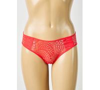 implicite lingerie femme de couleur rouge 38