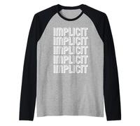 Implicite Manche Raglan