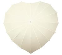 Parapluie - IMPLIVA - Herz - Protection UV - Automatique - Blanc cassé