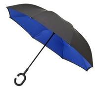 Impliva parapluie Inside Out ouverture main 107 cm bleu/noir Bleu G