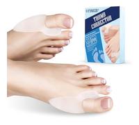 Impoditiongs 6 Pièces Correcteur Hallux Valgus,Étirement Ecarteur d'orteil,Séparateur d'Orteils en Silicone,Correcteur d'Orteils,taille universelle.