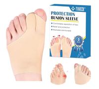 Impoditiongs Chaussettes Hallux Valgus, Correcteur Hallux Valgus, Écarteur d’Orteil Valgus, Protège contre les Frottements, Orthèse Hallux valgus pour Hommes & Femmes，Couleur de peau