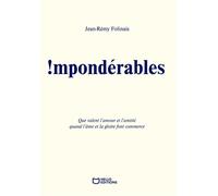Impondérables - Jean-Rémy Folinais - Hello - broché - Roman