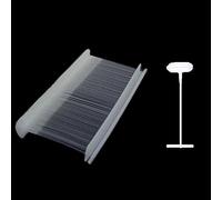 import 5000 Fils de Heft 25mm Standard Transparent pour marquage des Armes à feu P. ex. banok 303S, Arrow 9S