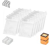 IMPORT GE.RA. EXPORT Kit compatible pour Vorwerk Folletto VK 135 136 12 sacs + 12 parfums + 2 filtres grille moteur + 2 filtres HEPA