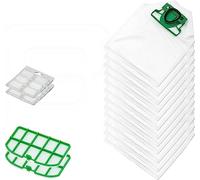 IMPORT GE.RA. EXPORT Kit Folletto VK 200/220S avec 12 sacs, parfums et 2 filtres, microfibre