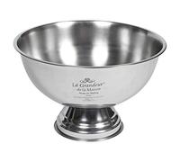 Importacion Seau à Champagne en Acier Inoxydable avec Base, 39 x 29
