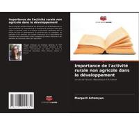 Importance De L'activité Rurale Non Agricole Dans Le Développement