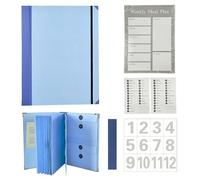 Important Classeur organiseur de documents If I Die Binder avec étiquettes
