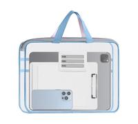 Important Document Organizer - Mesh Zipper Holder Handle for Travel | File and Paper with Organizer Students, Office, Work, School, Exams, Teacher for Home Classroom Organization