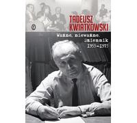 Important, pas important. Journal 1953-1973